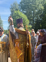 Престольный праздник во Всехсвятском храме г. Ликино-Дулёво