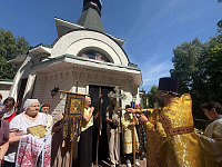 Престольный праздник во Всехсвятском храме г. Ликино-Дулёво