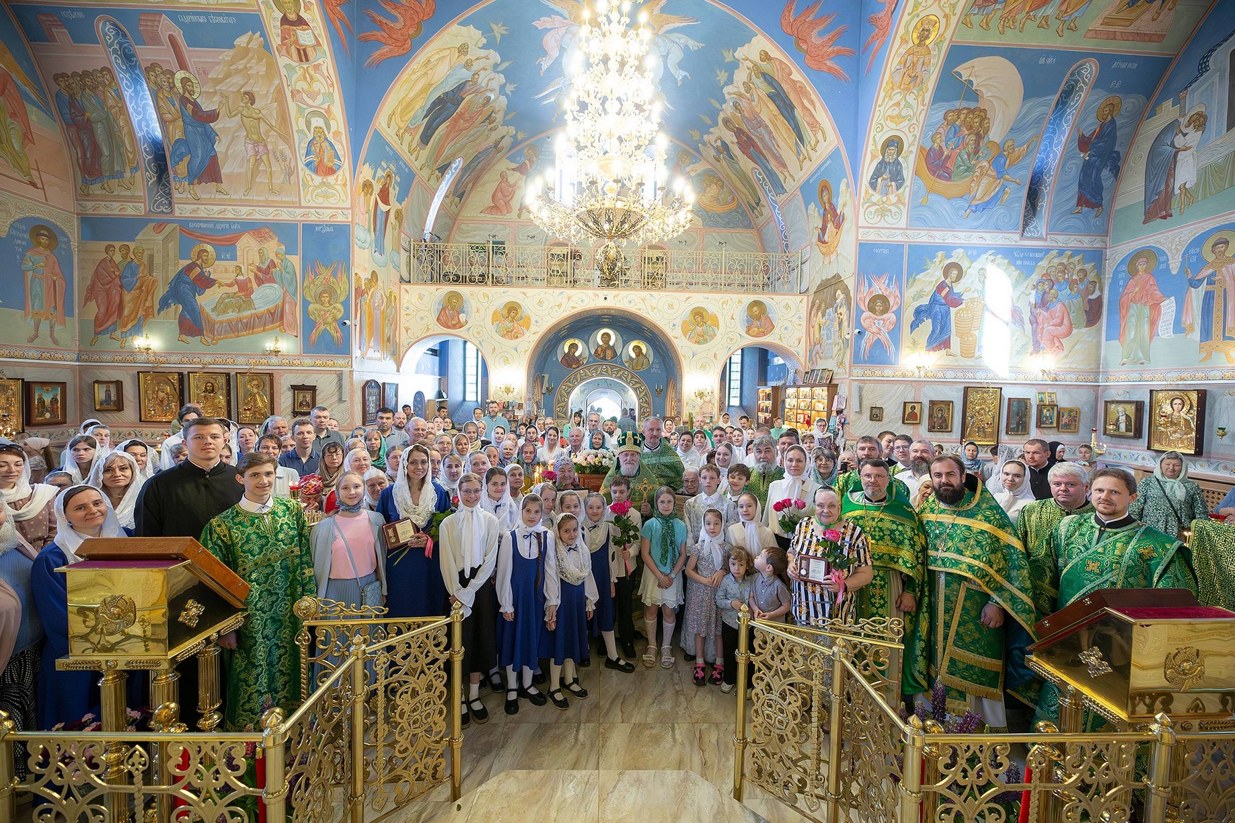 Престольный праздник в Медвежьих Озёрах