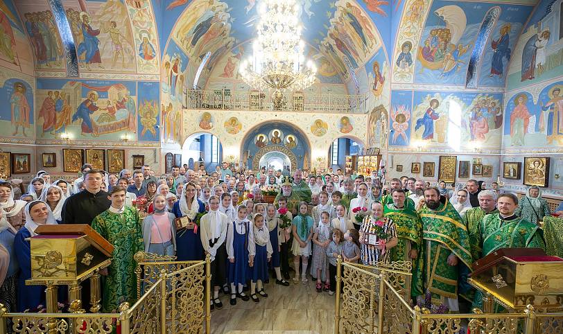Престольный праздник в Медвежьих Озёрах