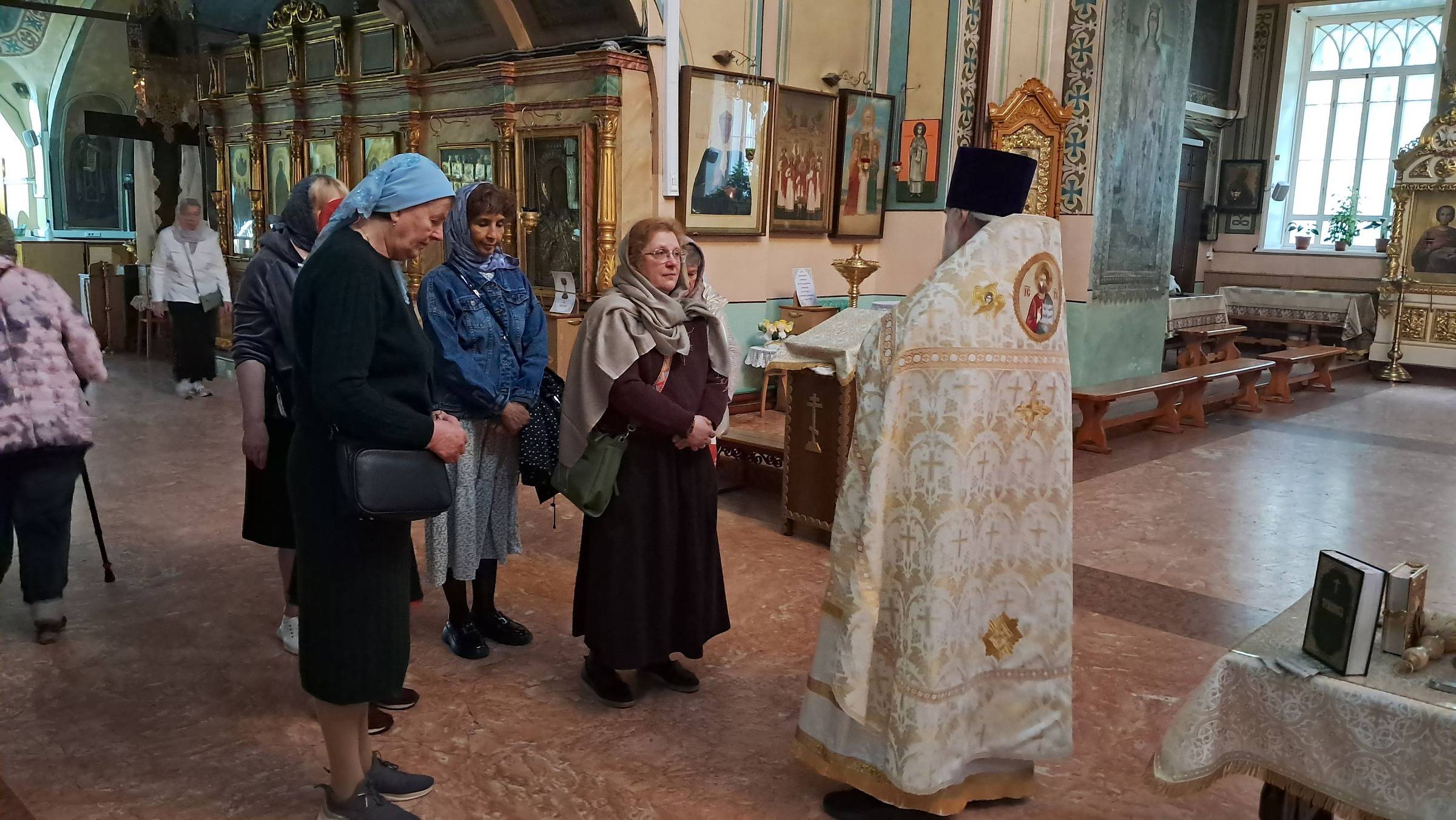 Благодарственные молебны в Саввино