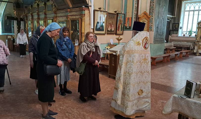 Благодарственные молебны в Саввино