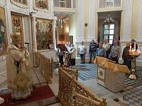 Архиерейское богослужение в Преображенском кафедральном соборе Балашихи