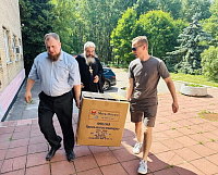 Посещение госпиталя в Балашихе