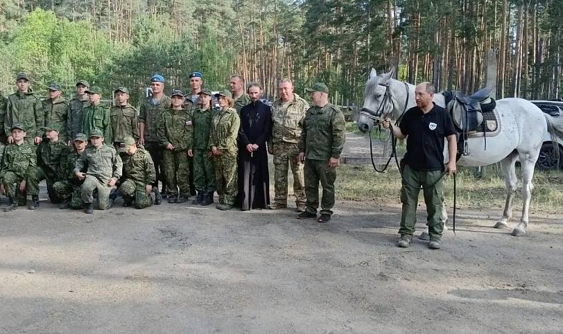 «Открытие похода» с кадетами Орехово-Зуевского станичного казачьего общества