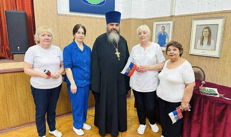 Посещение госпиталя в Балашихе
