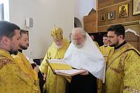 Архиерейское богослужение в Александро-Невском храме Балашихи 
