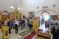 Архиерейское богослужение в Александро-Невском храме Балашихи 