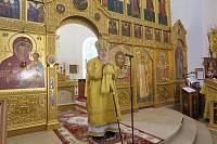 Архиерейское богослужение в Александро-Невском храме Балашихи 