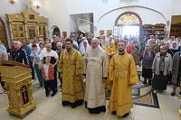 Архиерейское богослужение в Александро-Невском храме Балашихи 