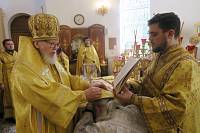 Архиерейское богослужение в Александро-Невском храме Балашихи 
