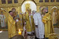 Архиерейское богослужение в Александро-Невском храме Балашихи 