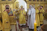 Архиерейское богослужение в Александро-Невском храме Балашихи 