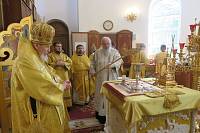 Архиерейское богослужение в Александро-Невском храме Балашихи 