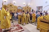 Архиерейское богослужение в Александро-Невском храме Балашихи 