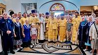 Архиерейское богослужение в Александро-Невском храме Балашихи 