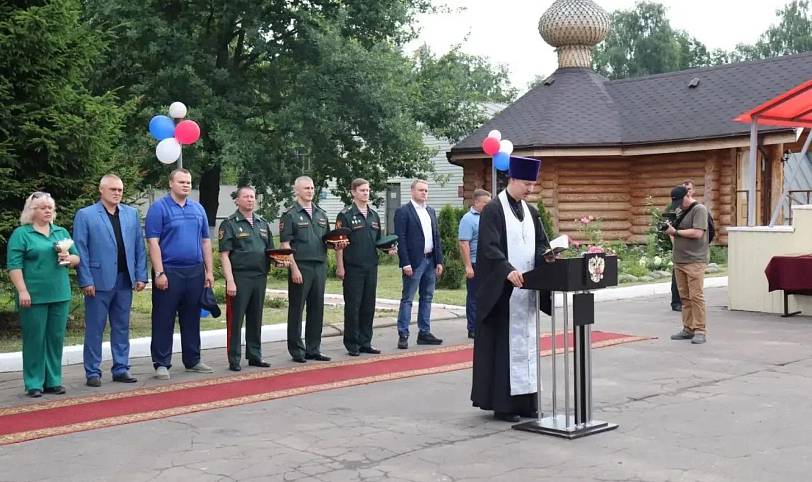Открытие физкультурного комплекса в Центре инженерно-технического обеспечения Росгвардии