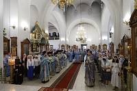 Архиерейское богослужение в Тихвинском храме Ногинска
