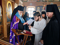 Монашеский постриг в Гуслицкой обители