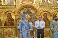 Архиерейское богослужение в Троицком храме Реутова