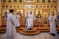 Освящение храма святителя Василия Великого в Николо-Берлюковской пустыни