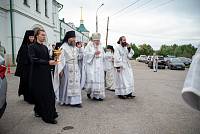 Освящение храма святителя Василия Великого в Николо-Берлюковской пустыни