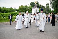 Освящение храма святителя Василия Великого в Николо-Берлюковской пустыни