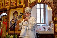 Освящение храма святителя Василия Великого в Николо-Берлюковской пустыни