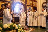 Освящение храма святителя Василия Великого в Николо-Берлюковской пустыни