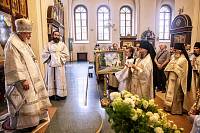 Освящение храма святителя Василия Великого в Николо-Берлюковской пустыни