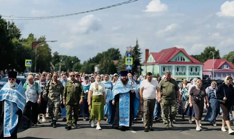 Городской крестный ход в Павловском Посаде