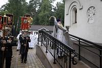 Великое освящение храма святого праведного Феодора Ушакова в Купавне