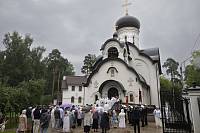 Великое освящение храма святого праведного Феодора Ушакова в Купавне