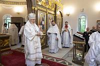 Великое освящение храма святого праведного Феодора Ушакова в Купавне