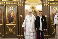 Великое освящение храма святого праведного Феодора Ушакова в Купавне