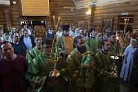 Престольный праздник в Серафимовском храме Балашихи