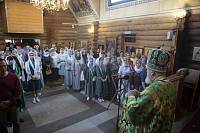 Престольный праздник в Серафимовском храме Балашихи