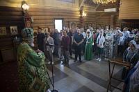 Престольный праздник в Серафимовском храме Балашихи