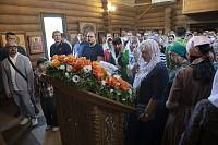 Престольный праздник в Серафимовском храме Балашихи