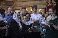 Престольный праздник в Серафимовском храме Балашихи