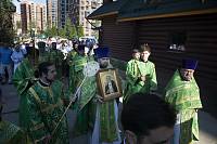 Престольный праздник в Серафимовском храме Балашихи