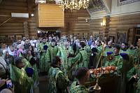 Престольный праздник в Серафимовском храме Балашихи