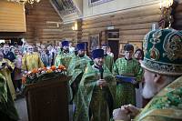 Престольный праздник в Серафимовском храме Балашихи