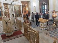 Архиерейское богослужение в Преображенском кафедральном соборе Балашихи