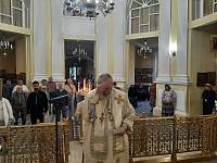 Архиерейское богослужение в Преображенском кафедральном соборе Балашихи