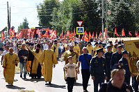 Общегородской крестный ход в Павловском Посаде