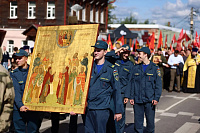 Общегородской крестный ход в Павловском Посаде