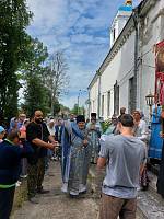 Престольный праздник в Успенском храме села Красное 