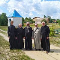 Престольный праздник в Успенском храме села Красное 