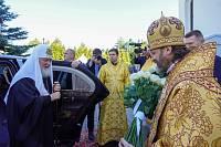 Святейший Патриарх Кирилл совершил великое освящение Александро-Невского храма в подмосковном поселке Княжье Озеро
